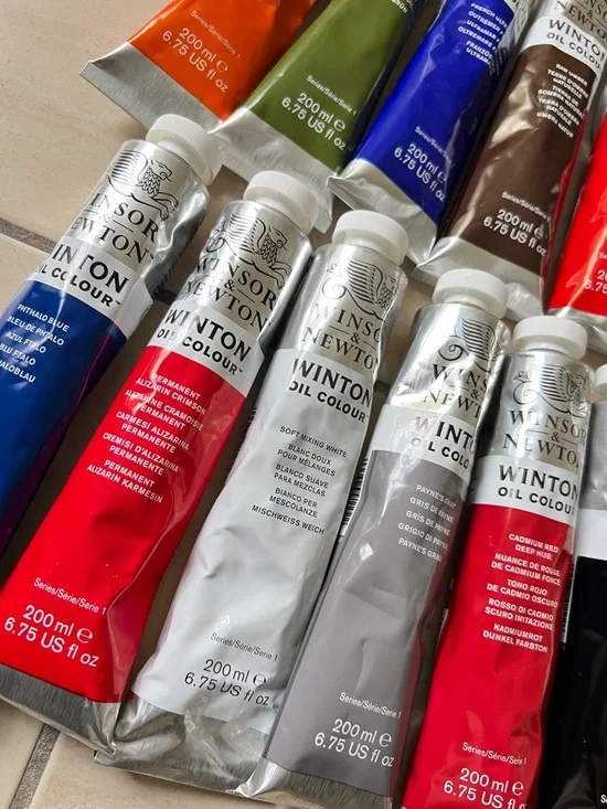 Winsor & Newton Oil Colour Paint Bundle of 15-$FIRM - Picture 5 of 6